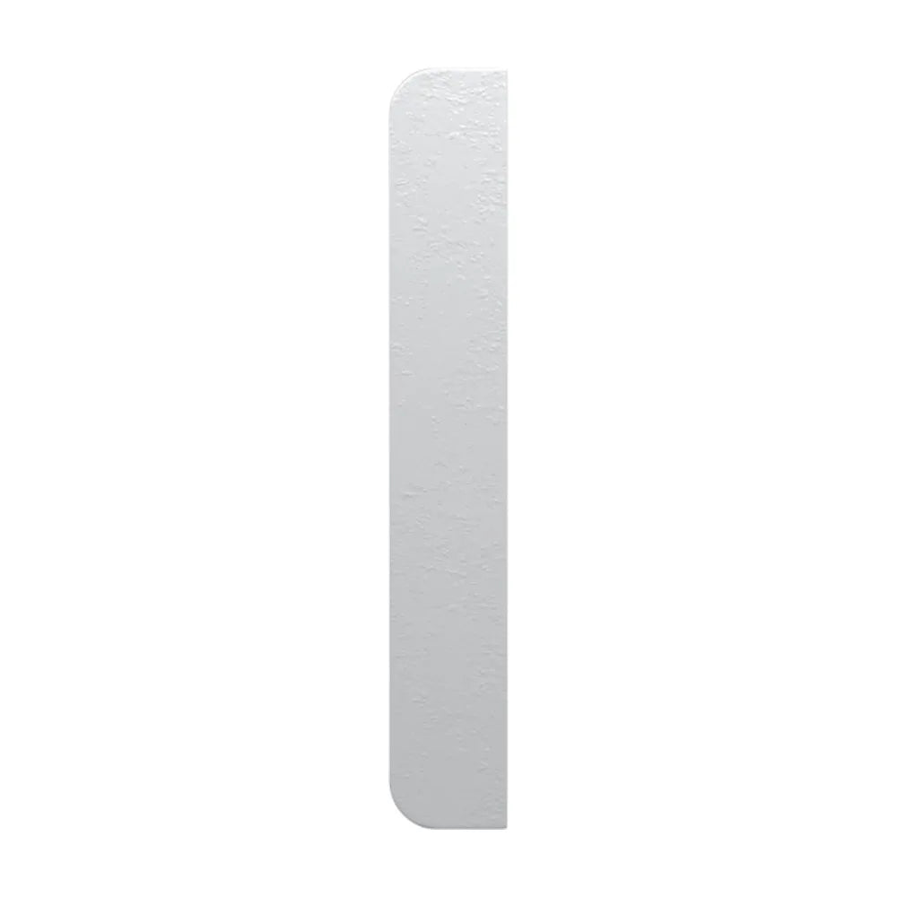 Plato de ducha de stonex con diseño rectangular extraplano en acabado perla Aquos Roca - Vista 5