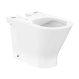 Cuvette de Wc Pour Réservoir Bas en Porcelaine Avec Une Finition de Couleur Blanche Rimless Round The Gap Roca
