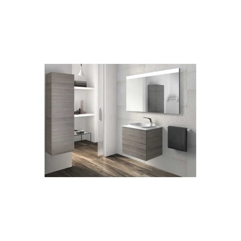 Mueble de Baño con Lavabo y 2 Cajones Beyond de 60 cm Colección Unik Roble Roca - Vista 2
