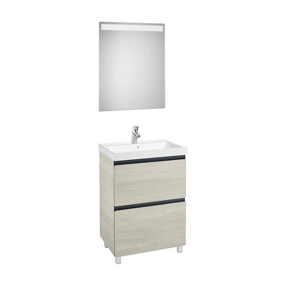 Conjunto de Baño Nórdico de 60 cm Colección Lander Fresno Roca - Vista 2
