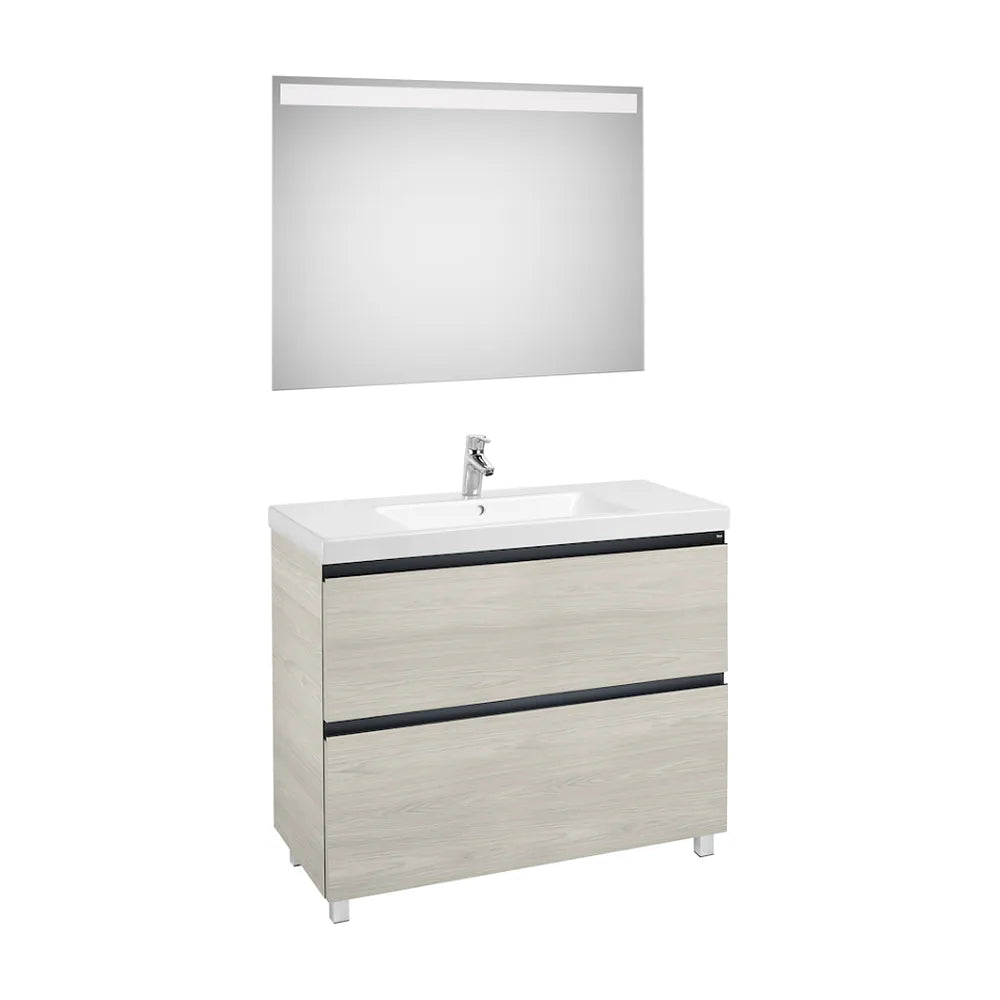 Conjunto de Baño Nórdico de 100 cm Colección Lander Fresno Roca - Vista 2