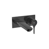 Grifo de Lavabo Empotrable Mixer Tap Titanio Insignia Negro Roca