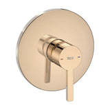 Robinet circulaire pour douche or rosé Naia Roca
