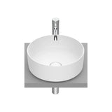 Vasque blanc mat circulaire Round Inspira Roca