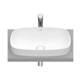 Lavabo de Encimera de Fineceramic Soft Inspira Blanco Mate Roca