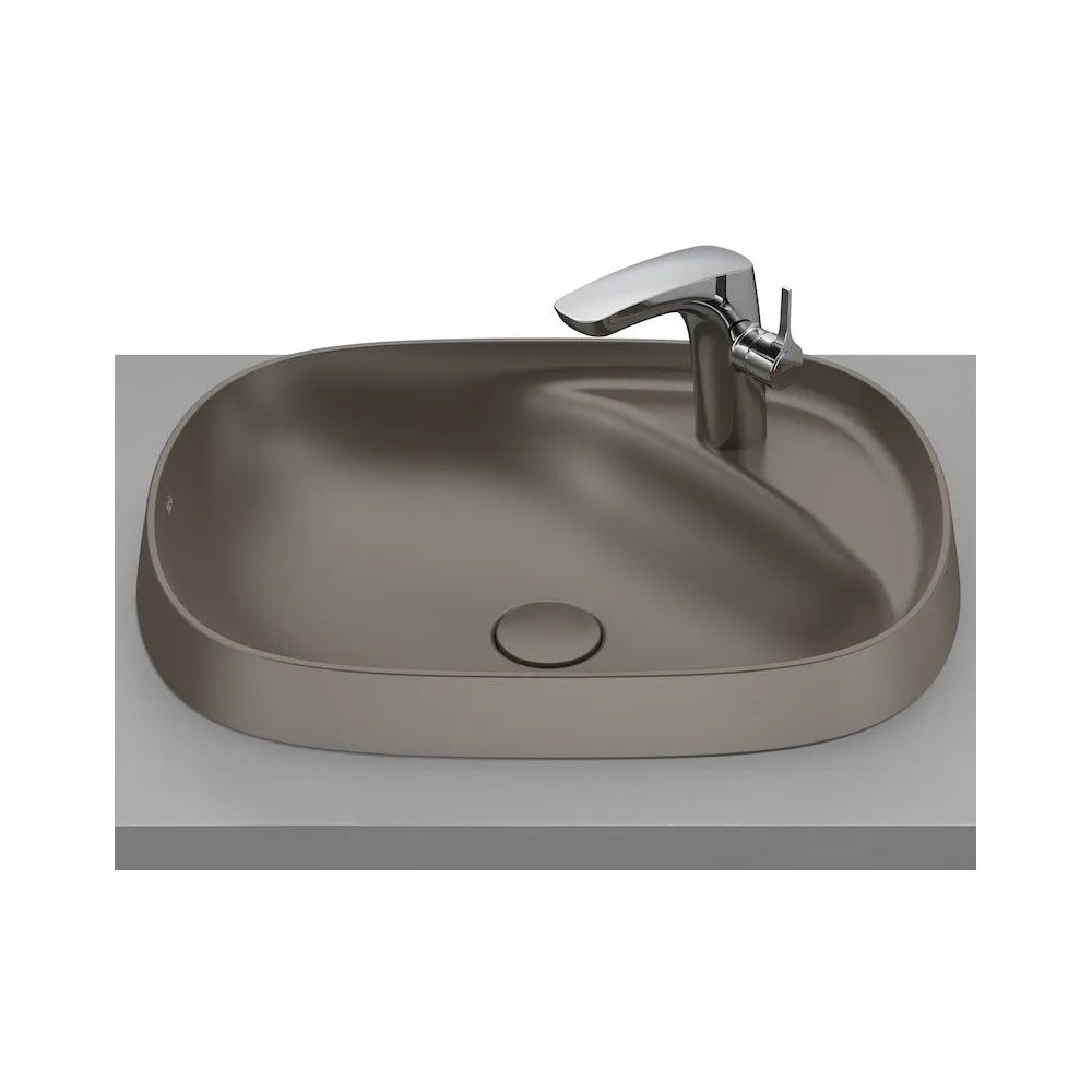 Lavabo de Encimera de Fineceramic Café Beyond 58 cm Roca - Vista 1