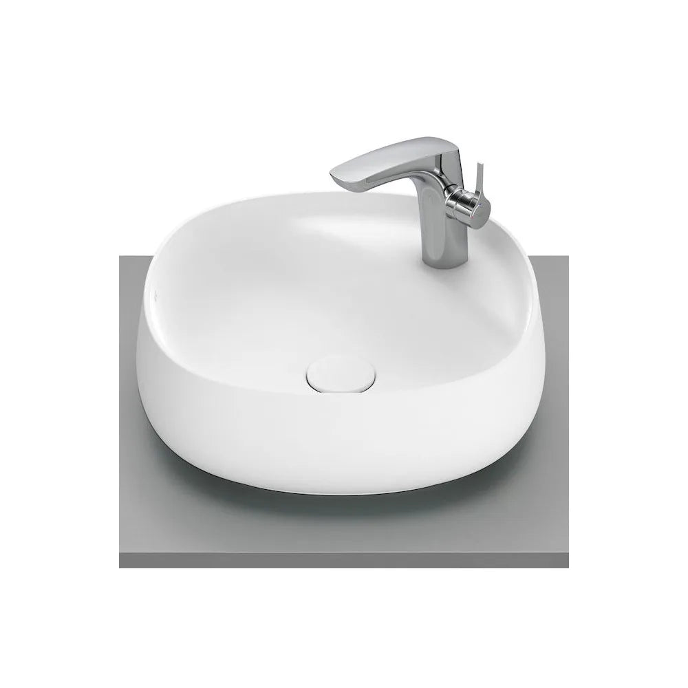 Lavabo Sobre Encimera de Fineceramic Beyond 45 cm Blanco Mate Roca - Vista 1
