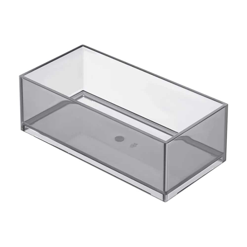 Mueble de baño con lavabo doble con 4 cajones de 120 cm con espejo LED blanco brillo Pack The Gap Roca - Vista 4