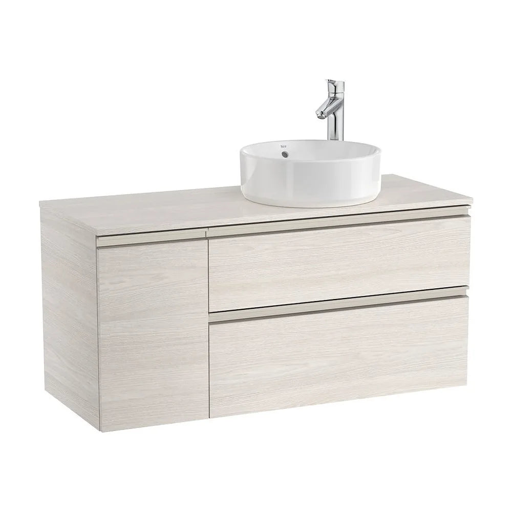 Mueble de Baño para Lavabo con 1 Puerta y 2 Cajones de 110 cm Colección The Gap Fresno Roca - Vista 1
