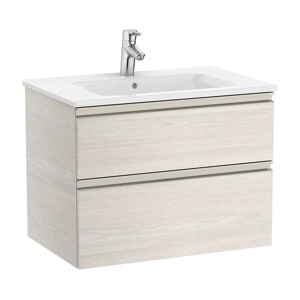 Mueble de Baño con Lavabo Central Unik de 70 cm Colección The Gap Fresno Roca - Vista 1