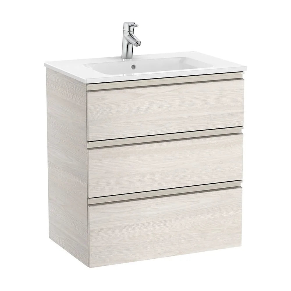Mueble de Baño con Lavabo Central Unik de 70 cm Colección The Gap Fresno Roca - Vista 1