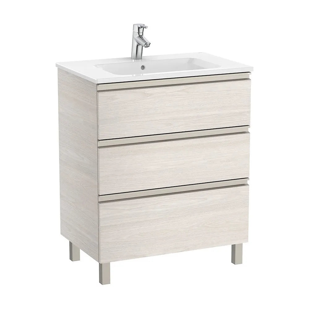 Mueble de Baño con Lavabo Central Unik de 70 cm Colección The Gap Fresno Roca - Vista 2