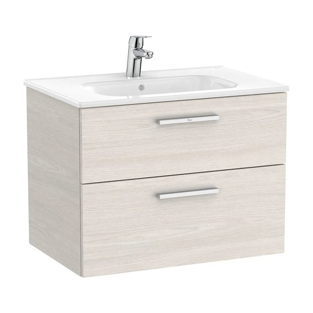 Mueble de Baño con Lavabo Central Victoria de 70 cm Colección Unik Fresno Roca - Vista 1