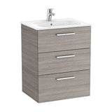 Bathroom Vanity Unit with Basin Family Victoria de 60 cm Colección Unik Roble Roca