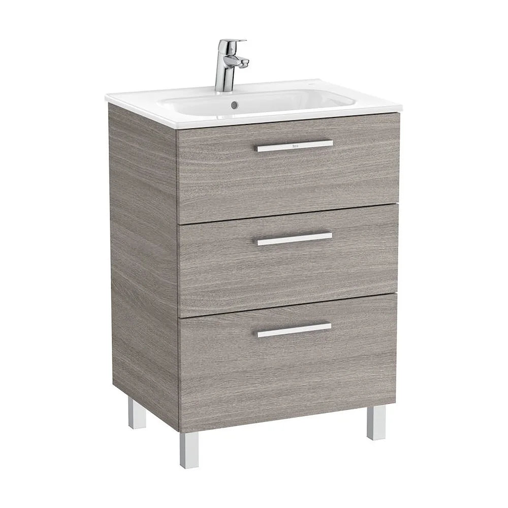 Mueble de Baño con Lavabo Family Victoria de 60 cm Colección Unik Roble Roca - Vista 2