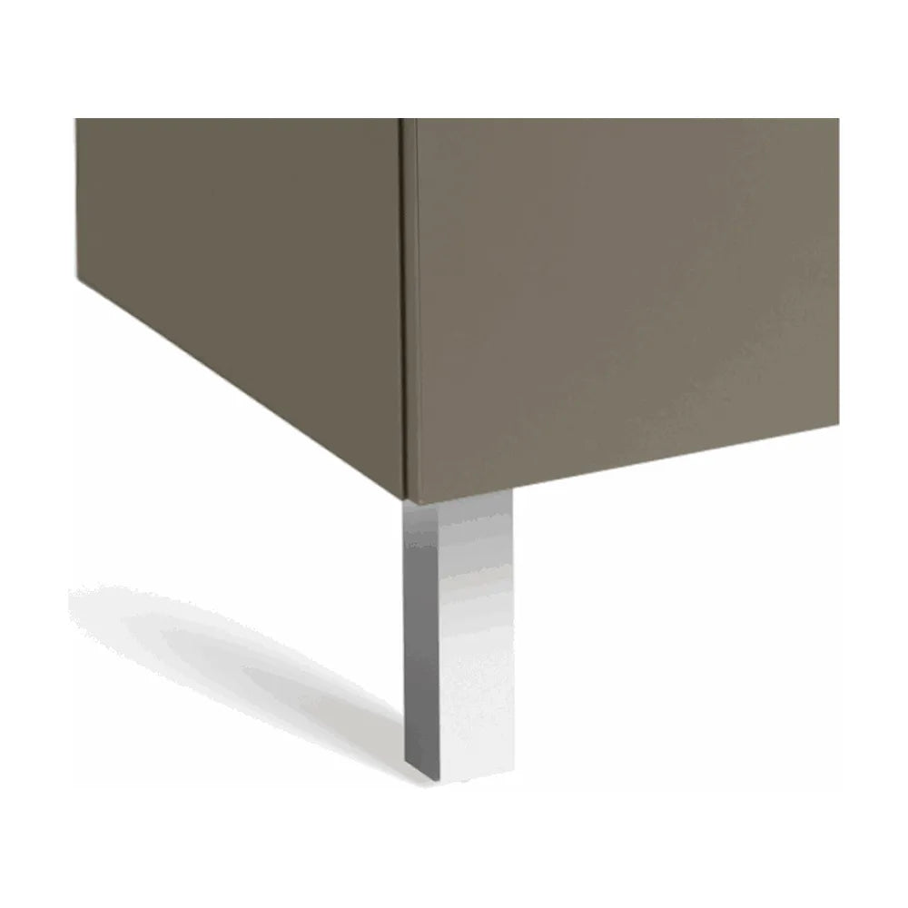 Mueble de Baño con 2 Cajones y Lavabo Izquierdo Unik de 90 cm Colección Prisma Fresno Roca - Vista 8