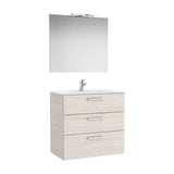 Ensemble de Salle de Bains Frêne Nordique Family de 80 cm Colección Victoria Roca