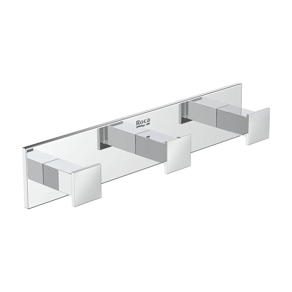 Percha triple toallero cromado Hotels Square Roca - Vista 1