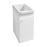 Mueble con lavadero de 39 cm de ancho en color blanco brillante Unik Henares Roca