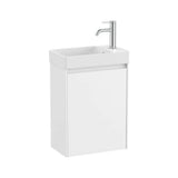 Meuble de salle de bains de 45 cm blanc mat Unik Ella Ona Roca