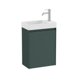 Bathroom Vanity Unit with Basin Verde Montaña Ella Ona de 45 cm Colección Unik Roca
