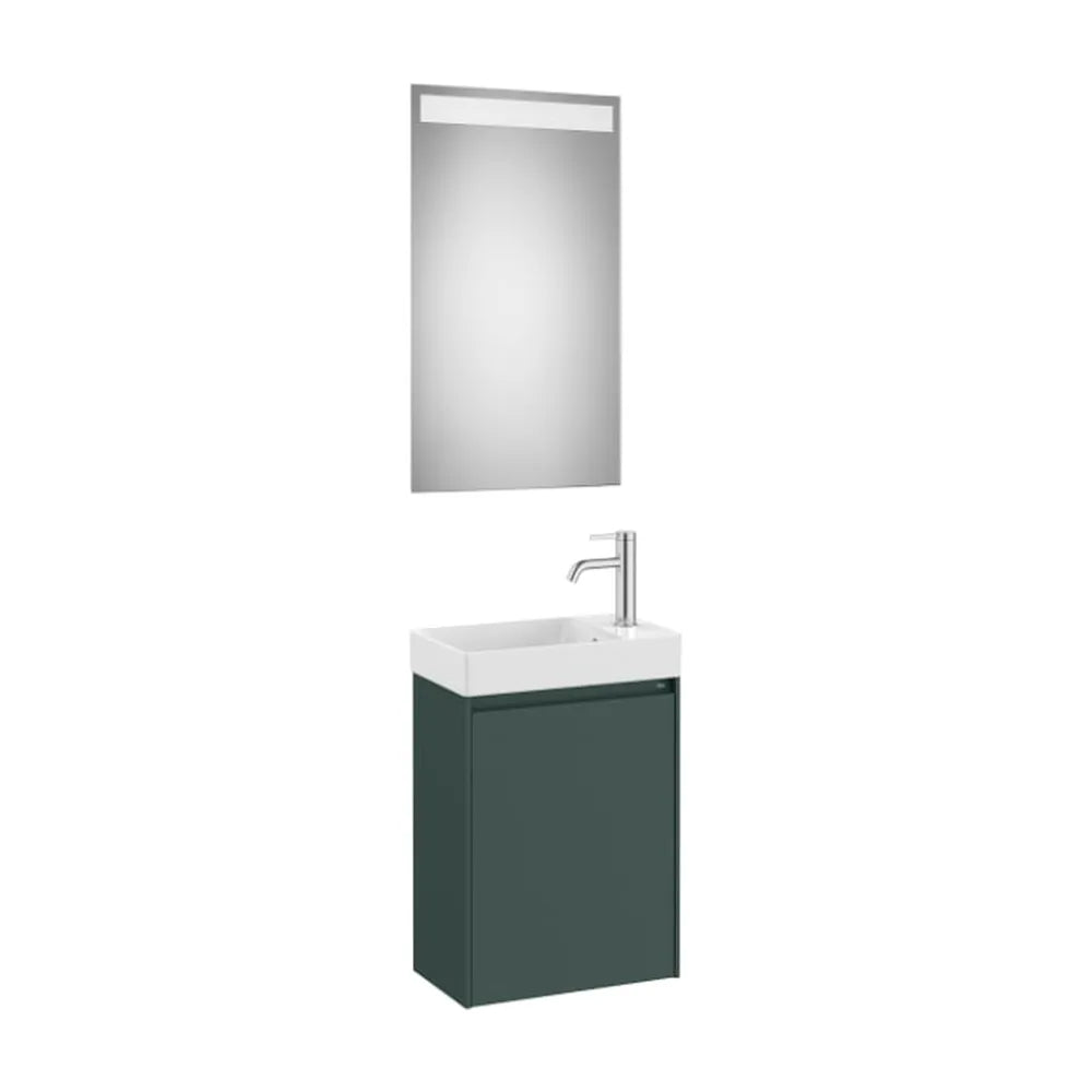 Conjunto de Baño Verde Montaña Ella Ona de 45 cm Colección Unik Roca - Vista 1