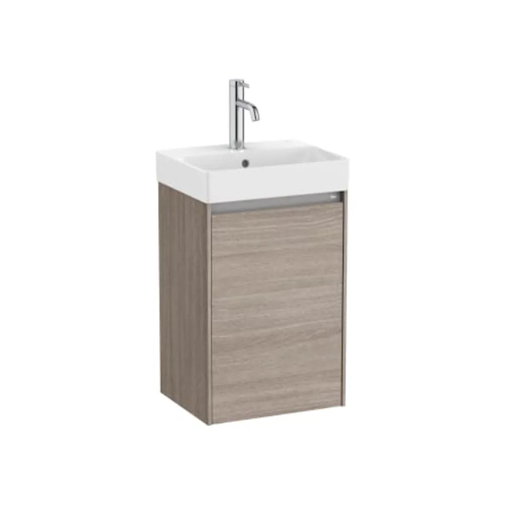 Mueble de Baño con Lavabo Olmo Oscuro Ella Ona de 40 cm Colección Unik Roca - Vista 1