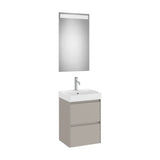 Conjunto de Baño with Basin Arena Mate Ella Ona de 50 cm Colección Unik Roca
