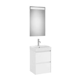 Conjunto de Baño Ella Ona de 55 cm Colección Unik White Mate Roca