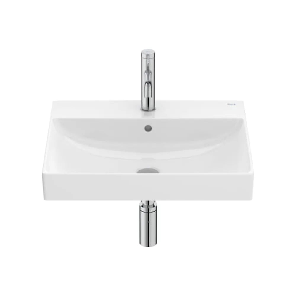 Lavabo Compacto de Porcelana con Diseño Rectangular Ona Blanco Roca - Vista 1