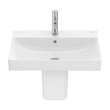 Lavabo Compacto Hecho en Porcelana Ona 60 cm White Roca