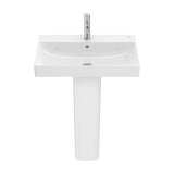 Lavabo de Porcelana con Pedestal Ona 65x46cm White Roca