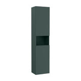 Mueble Auxiliar con Repisa Abierta Verde Montaña Delta de 40 cm Colección Ona Roca