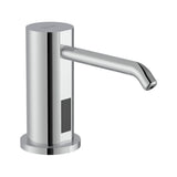 Metal Mains-Powered Sensor Soap or Gel Dispenser Chrome Ona Roca