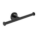 Portarrollo de Metal Sin Tapa con Diseño Doble en Round Hotels Negro Roca