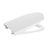 Tapa y asiento para inodoro de Supralit® con caída amortiguada y un diseño circular Ona Roca
