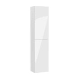 Mueble columna auxiliar de baño reversible y suspendido en color blanco brillante Extra Roca