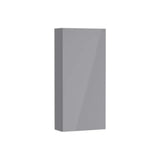 Mueble Alto Auxiliar de Baño Suspendido con 1 Puerta Gris Brillante Extra Roca