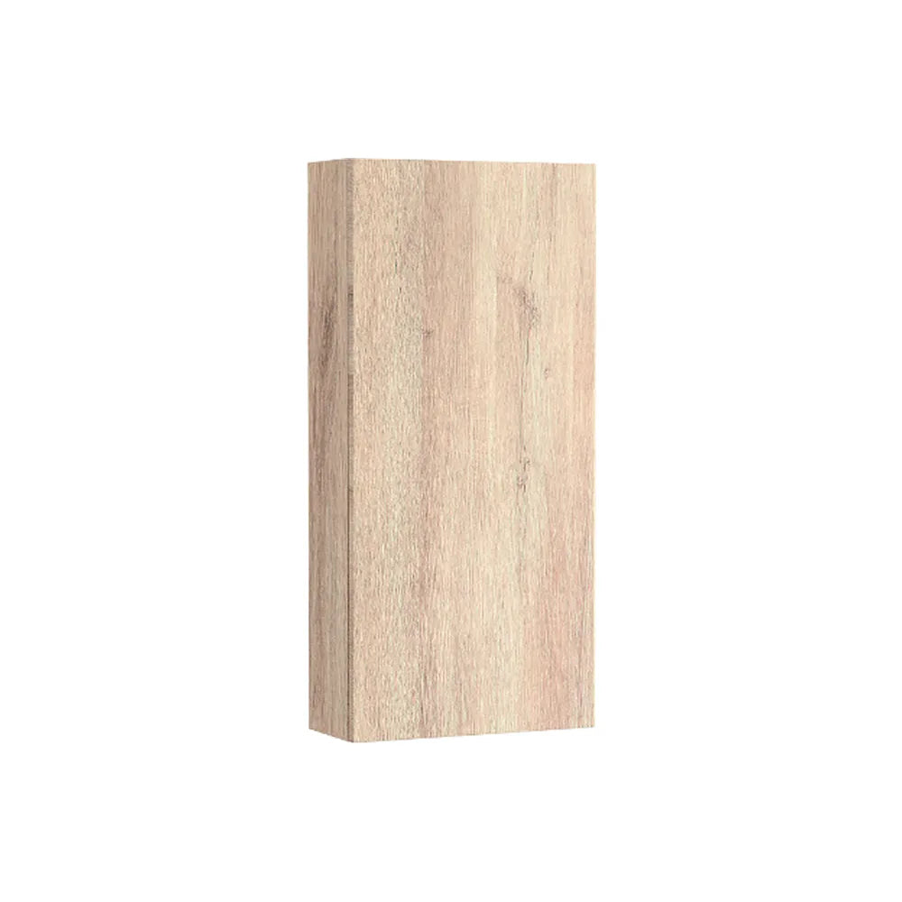 Mueble alto auxiliar de baño suspendido con una puerta en color beige madera Extra Roca - Vista 1