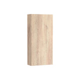 Mueble alto auxiliar de baño suspendido con una puerta en color beige madera Extra Roca
