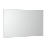 Espejo de Cristal Templado para Baño de Diseño Rectangular con Luz Perimetral Luna Roca