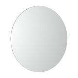 Espejo de cristal templado con luz perimetral y un diseño circular de 100 cm Luna Roca