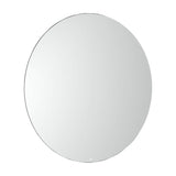 Espejo de cristal templado de 80 cm de diseño circular con luz perimetral Luna Roca