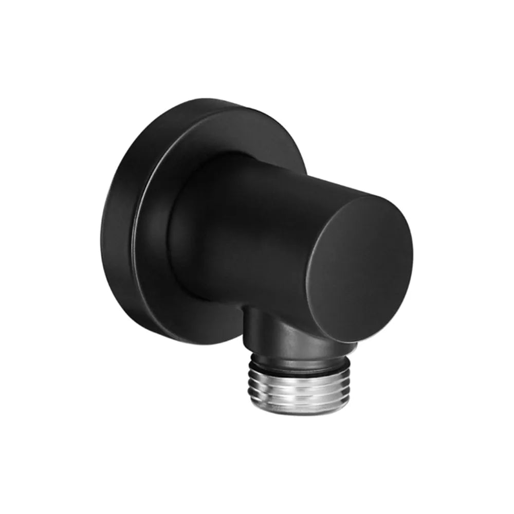 Toma de agua para flexible de ducha con un acabado en color negro mate Aqua Roca - Vista 1