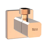 Llave de Corte 1/2"-1/2" para Cierre de Paso por Tubería Oro Rosado Square Aqua Roca