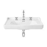 Lavabo para Instalación en Mural O Pedestal Carmen White Roca
