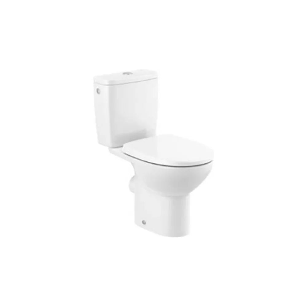 Taza de tanque bajo con tecnología rimless y salida horizontal en color blanco Victoria Roca - Vista 1