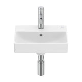 Lavabo para Instalación Mural Compacto Fineceramic Ona 40x32cm White Mate Roca