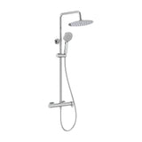Coluna de Duche de Parede Com Uma Alavanca, Regulável Em Altura, Com Jato Circular , Cromado 31x97cm Roca