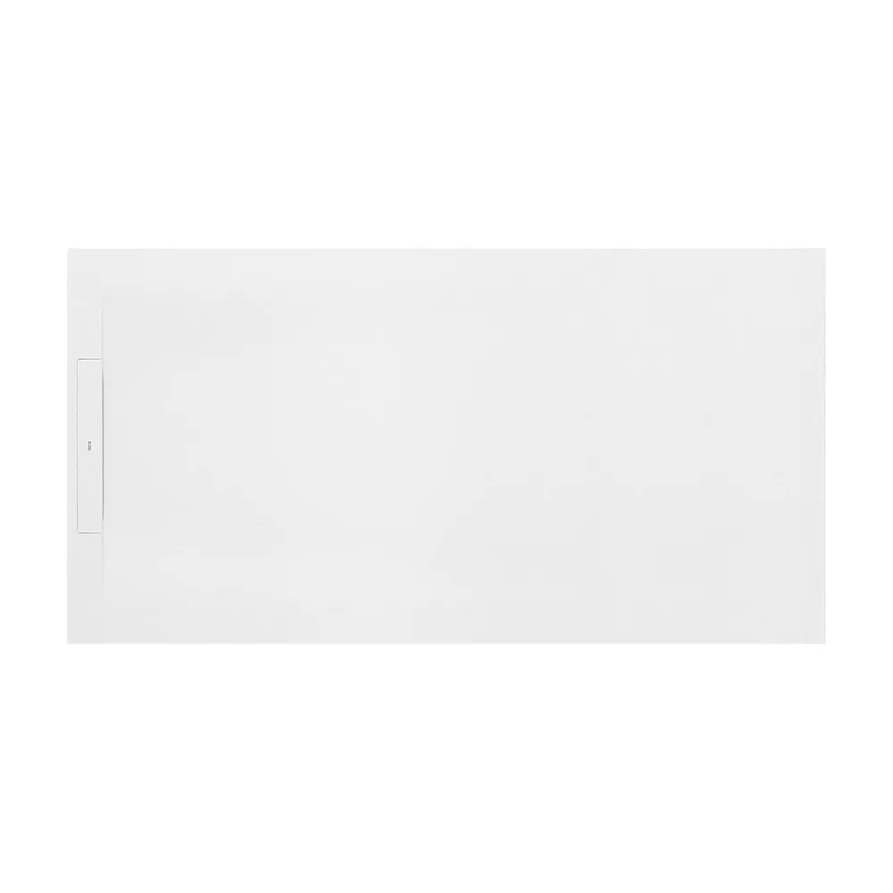 Plato de Ducha Rectangular con Superficie Antideslizante 80x160cm Blanco Roca - Vista 1